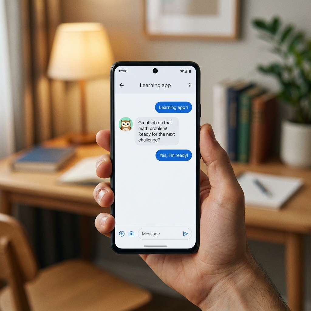 Student using AI Coach